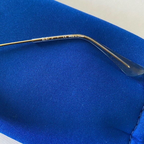 ⛔️SOLD⛔️ Rayban Junior Aviator Pilot Sunglasses Model 223/71 50-13 In Green - Picture 5 of 10